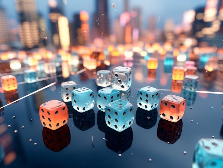 Live casino table in The Great Icescape studio